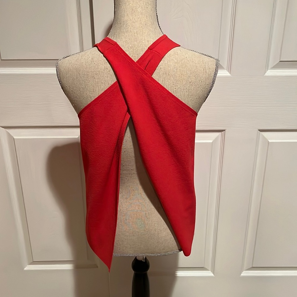 Autumn Cashmere Crewneck Sleeveless Top- S